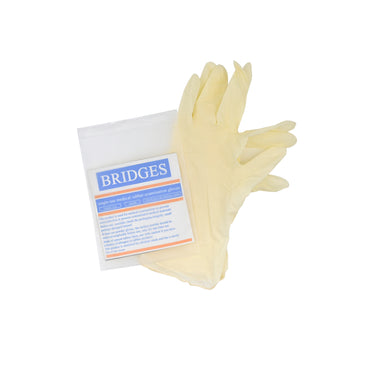 BRIDGES Disposable Powder Free Gloves, Medical Grade, Multi Purpose