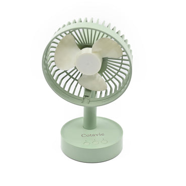 Cotavie USB Mini Desk Fan Green
