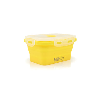Milofly Lunch boxes made of plastic yellow