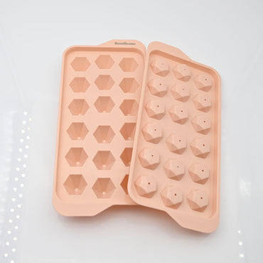Bossilicone Ice Cube Molds Ice Cube Tray in Pink