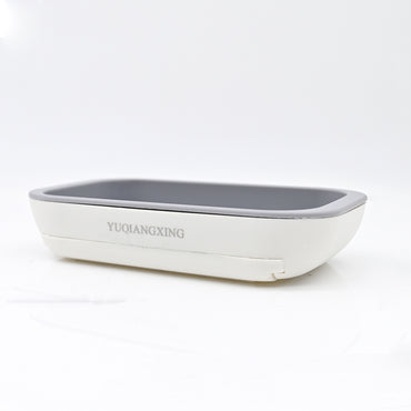YUQIANGXING Draining Soap Dish, with Water Tray, Easy to Clean