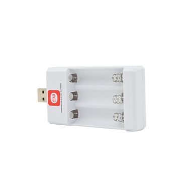 SW Chargers for electric batteries 3 Slots USB Fast Charging AAA Battery Charger