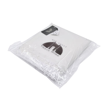 Yaxin Home Bed sheet Wrinkle, Fade, Stain Resistant White