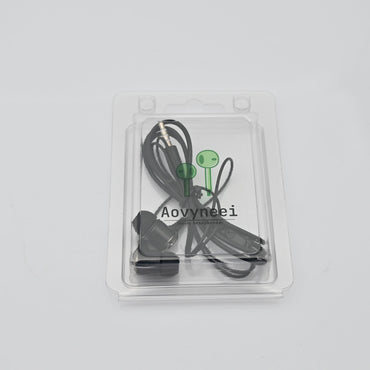 Aovyneei Earphones In-ear Music Headphones in Black