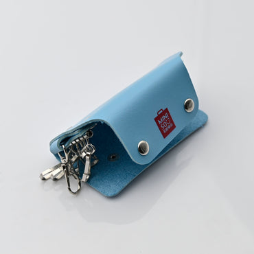 MINI SO Keycases Leather Keychain Holder Pouch