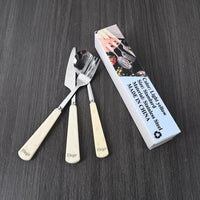 Elegir Flatware Stainless Steel Cutlery Set Forks Knives Spoons Durable Modern Design Dishwasher Safe Comfortable Grip