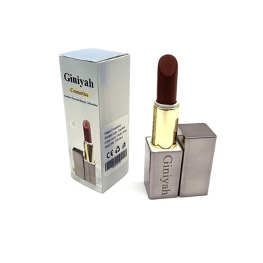 Giniyah Cosmetics Dusky Rose Smooth Glide Minimize Lines Soft Fuller Lips Long Lasting Color Retention Cosmetics