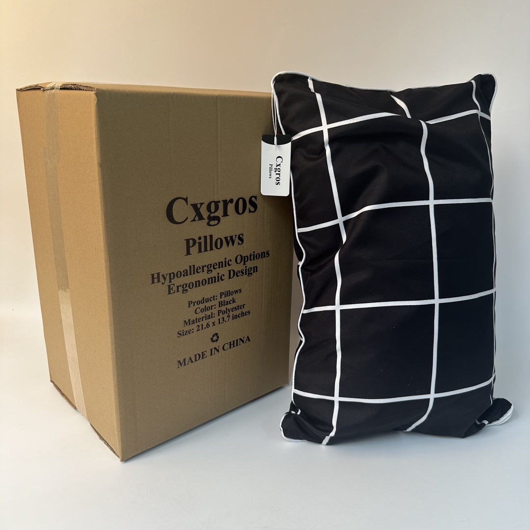 Cxgros Multi-Functional Comfort Sleep Pillows - Premium Soft Pillows for Superior Comfort and Support