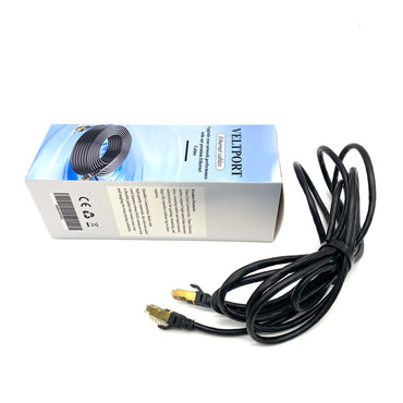 VELTPORT Ethernet cables High Speed Stable Gaming Streaming File Transfer Durable RJ45 Connectors Flexible Jacket Ethernet Cables