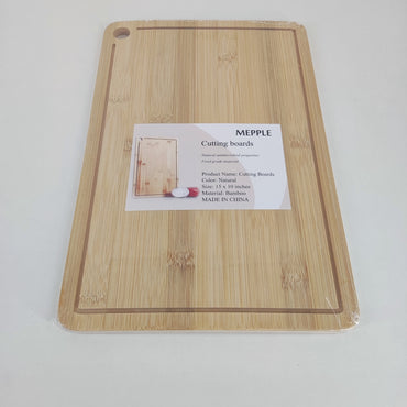 MEPPLE Eco-Friendly Bamboo Cutting Board for All Your Kitchen Needs