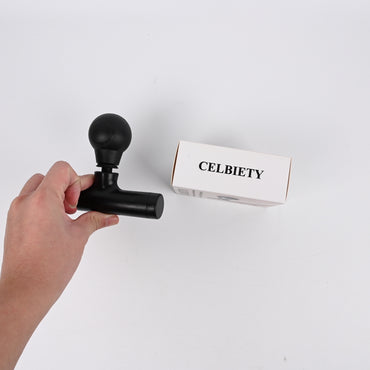 CELBIETY Portable Electric Massage Apparatus for Household Use Rechargeable Deep Tissue Massager for Home & Travel