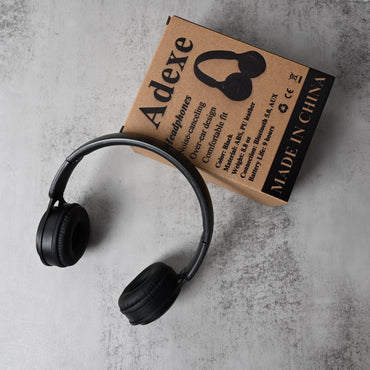 Adexe Headphones Over Ear Noise Cancelling High Quality Comfortable Immersive Sound for Music Gaming Calls