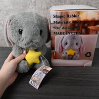 KEYE Rabbit Plush Toys Adorable Soft Huggable Durable Stitching Cute Design for Kids