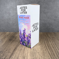 NOTES FOR LATER Lavender Bliss Moisturizing & Soothing Body Wash - Nourishes, Brightens & Calms Skin