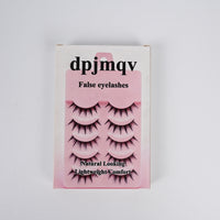 dpjmqv 5 Pairs Little Devil False Eyelashes Dramatic Reusable False Eyelashes for Special Events