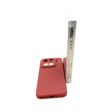 PUREIN Cell phone cases Red TPU Full Coverage Minimalist Solid Color Protective Case For Xiaomi 15 Cell Phone Cases