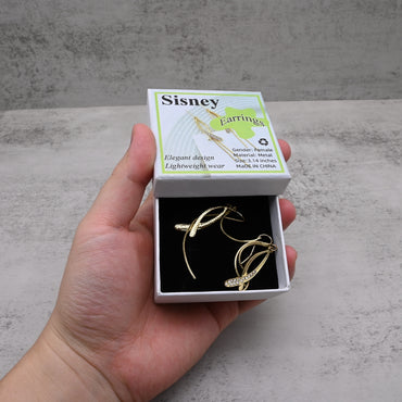 Sisney Classic Fashion Earrings Elegant Lightweight Designer Jewelry for Women