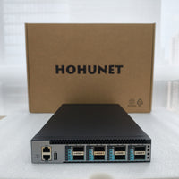 HOHUNET Gigabit Ethernet Switch, Unmanaged Plug & Play Network Splitter, Durable Metal Housing, Fanless Quiet Design, Desktop/Wall Mounting, Home Office Small Business Network Hub