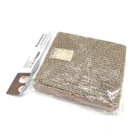 Pawtners Cat scratching pads Straight Plate AB Flute Corrugated Cardboard 21 * 21 * 4Cm Furniture Protector Cat Scratching Pads