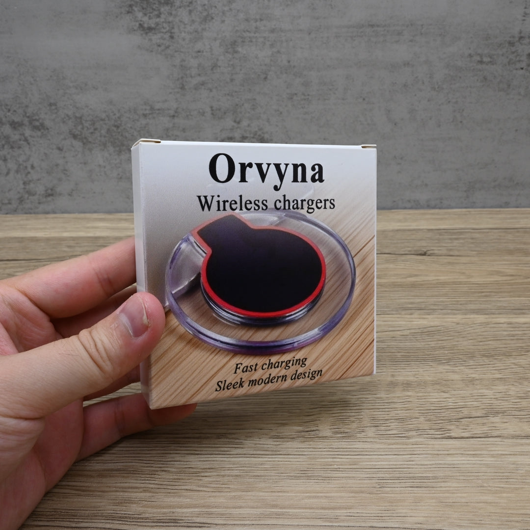 Orvyna Wireless Chargers: Ultra-Slim 15W Magnetic Fast-Charging Pad with Qi Technology