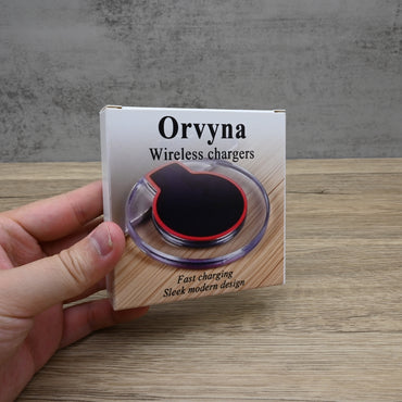Orvyna Wireless Chargers: Ultra-Slim 15W Magnetic Fast-Charging Pad with Qi Technology
