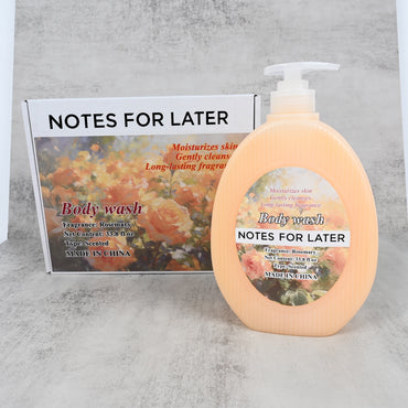 NOTES FOR LATER Bathing Lotion Rich Moisturizing Body Wash for Soft, Hydrated & Refreshed Skin