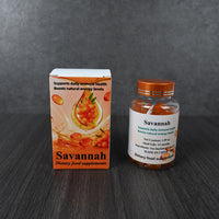 Savannah Dietary Food Supplement – 1.59 oz Bottle, Sea Buckthorn Oil Capsules