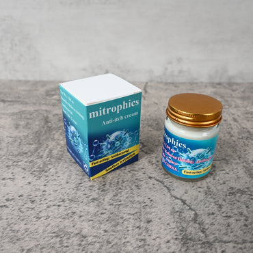 mitrophics Antifungal Preparations Fast Acting Itch Relief Cream Antibacterial Soothes Irritation Moisturizes for Dry Wet and Irritated Skin