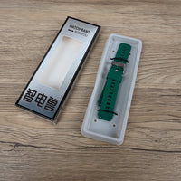 Deep Green Replacement Watchband Comfortable Durable Strap for Fitness Trackers