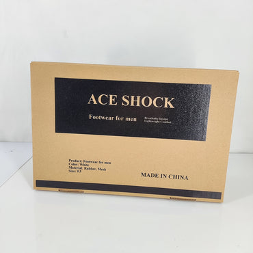 ACE SHOCK Performance-Enhancing Footwear for Men - Stylish Casual Sports Running Shoes