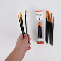 changjinglu Professional Black Oil Painting Paintbrushes Premium Artist Paintbrushes Set for Oil Colors