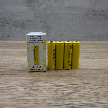 PHMMON Premium AA Rechargeable Batteries: High Capacity 2800mAh Lithium-Ion Batteries Pack