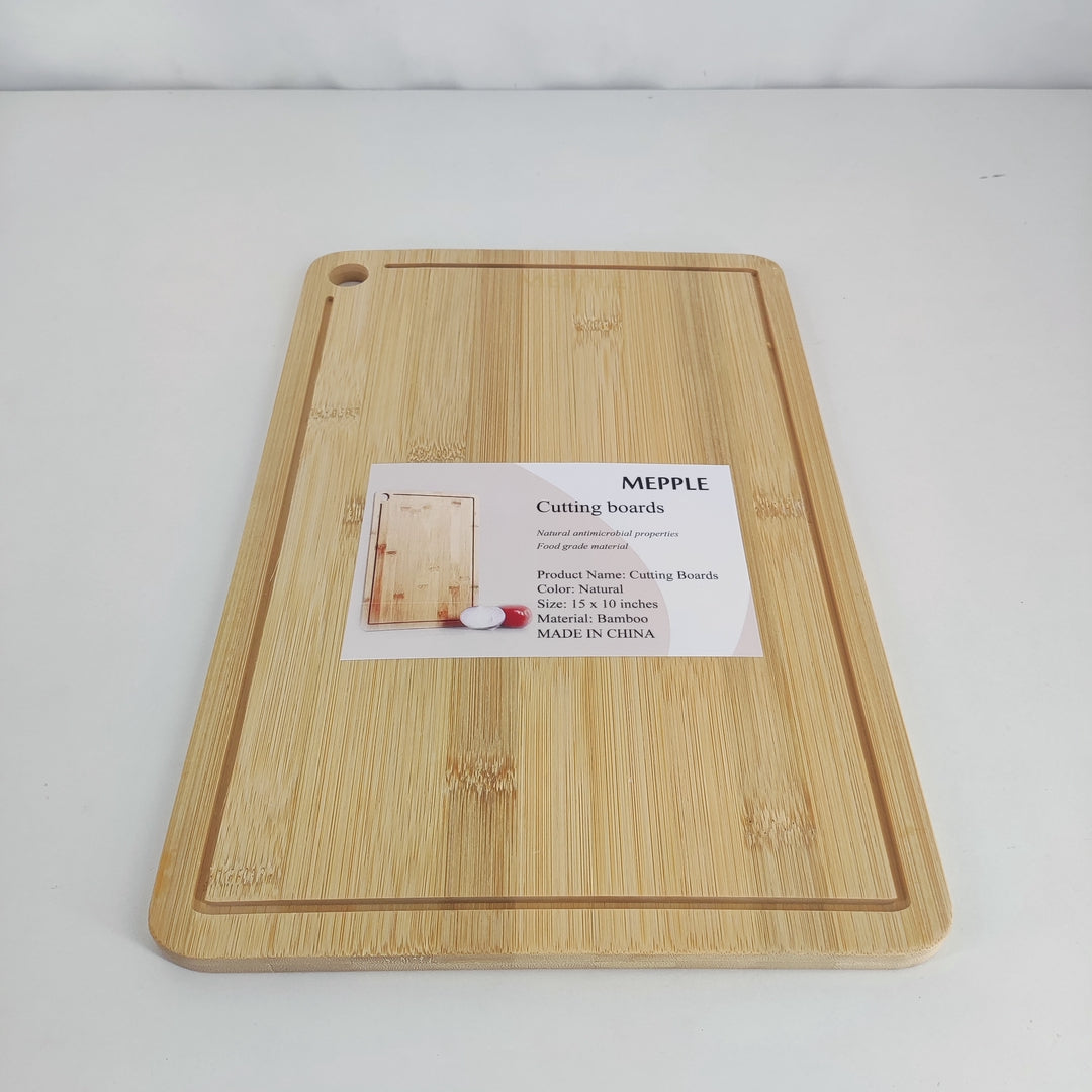 MEPPLE Eco-Friendly Bamboo Cutting Board for All Your Kitchen Needs