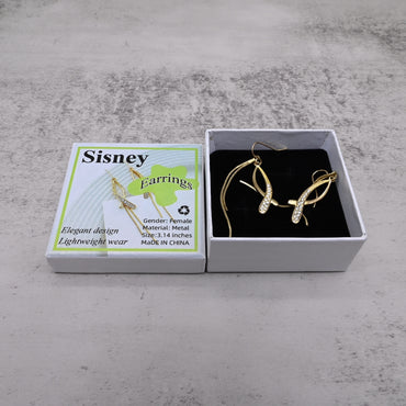 Sisney Classic Fashion Earrings Elegant Lightweight Designer Jewelry for Women