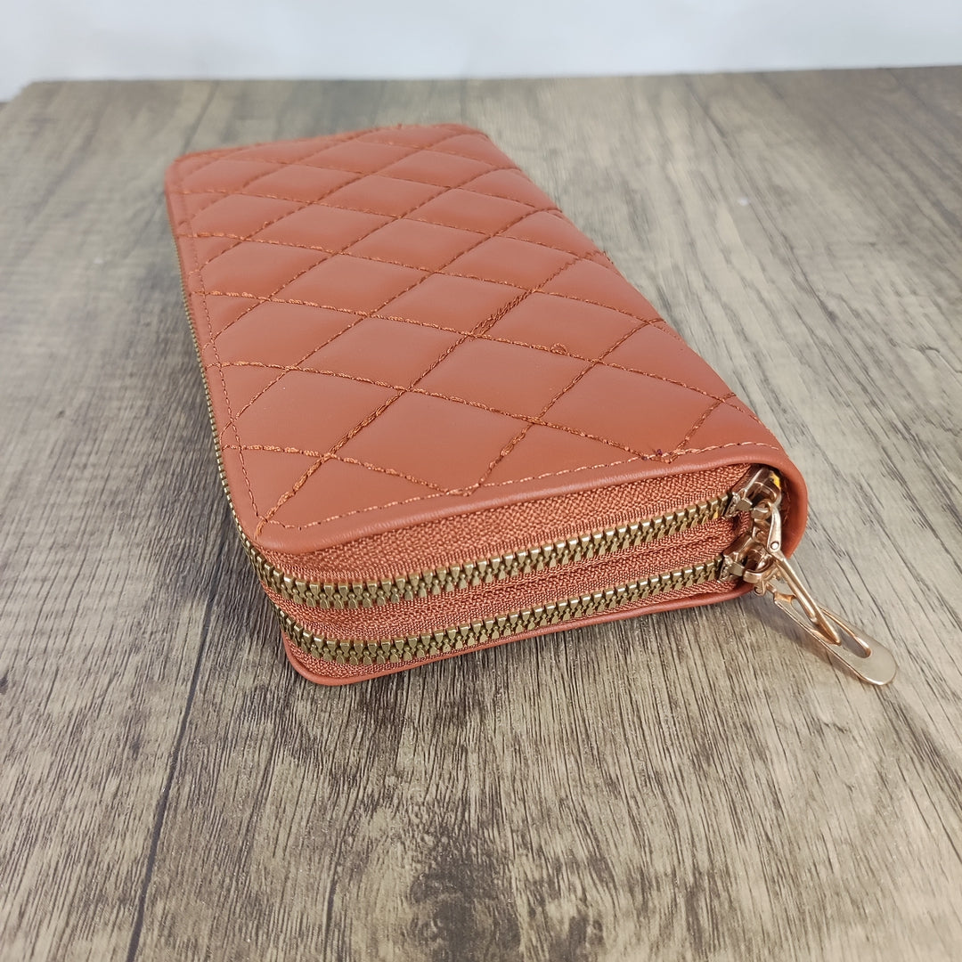 Legrape Women's Wallet, Brown PU Leather, 7.4 x 4.5 x 1.7 inches