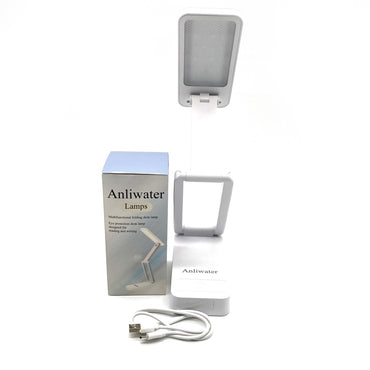 Anliwater Lamps Versatile and Portable Lamp with Three Light Modes, Touch Dimming, and Flexible Foldable Design for Study and Work