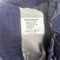 SaluvuSpark Men's Classic Denim Jeans: Timeless Straight Fit with Durable Denim for Everyday Comfort and Effortless Style
