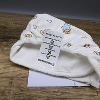 Sunloman Infant Diaper Covers Soft Reusable Eco Friendly Adjustable Durable for Babies