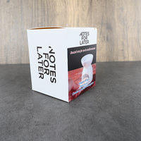 NOTES FOR LATER Ceramic Dry-Burn Aromatherapy Lamp Set with Scented Wax for Candle Warmers