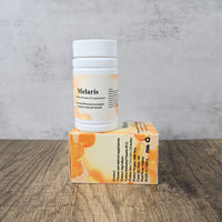 Melaris Vitamin and Mineral Supplements, 1000 mcg, High Potency Cyanocobalamin Tablets, Energy & Nervous System Support