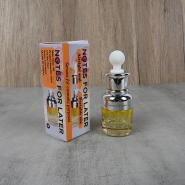 NOTES FOR LATER Advanced Cosmetic Serums Set Anti-Aging, Brightening & Hydrating Facial Serums for Daily Skin Care