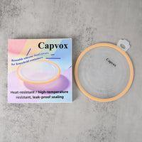 Capvox Reusable Silicone Food Covers for Household Containers Airtight Seal Stretchable Fit