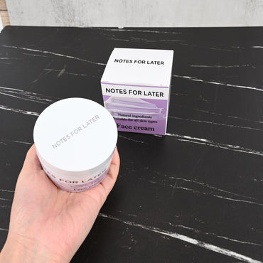 NOTES FOR LATER Premium Face Cream Intense Hydrating Moisturizing Cream for All Skin Types
