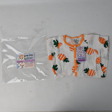 Cute Chhi Clothing for Babies Soft Cotton Baby Outfit Unisex Cozy Easy to Wear