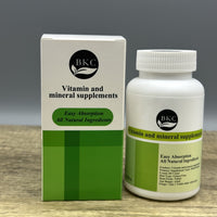 BKC Vitamin and Mineral Supplements – Berry Flavored, Chewable Tablets for Optimal Health