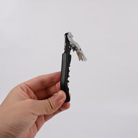 Zzzhouzhizuo Seahorse Wine Openers Multifunctional Bottle Opener Stainless Steel Black Wine Openers Decorative Bar Tool