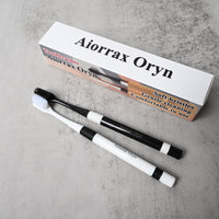 Aiorrax Oryn Toothbrushes for Adults Premium PBT Soft Bristles Gentle Thorough Plaque Removal