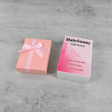 HaloSunny Small Gift Box Elegant Durable Construction Stylish Design for Little Presents and Surprises