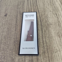 KAMANOSEN Stylish Women's Litchi Grain Watch Band, Parts for watches