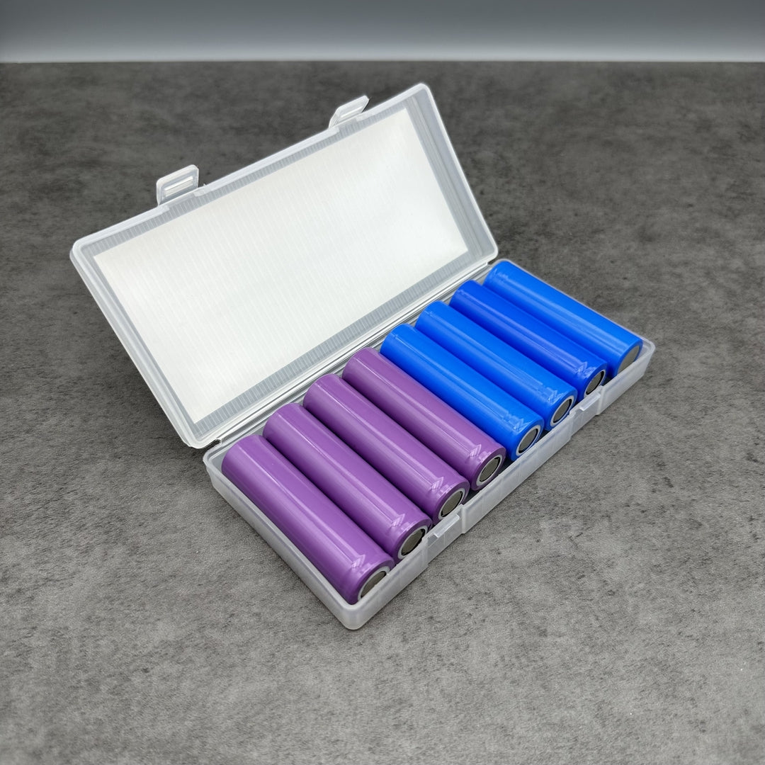Nzzz Lithium Battery Set - Purple 2000mAh & Blue 1500mAh for Outdoor Adventures